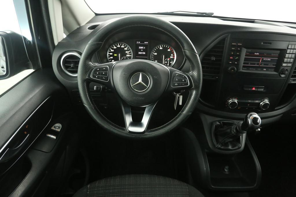 Mercedes-Benz Vito 111 CDI Lang | Export | Dubbele Cabine |, Voorwielaandrijving, Euro 5, Stof, Gebruikt