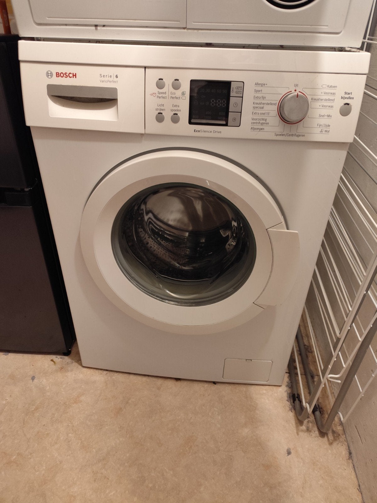 Bosch Serie 6 VarioPerfect Wasmachine -  gebruikt., Ophalen, Gebruikt, Voorlader, Energieklasse A of zuiniger