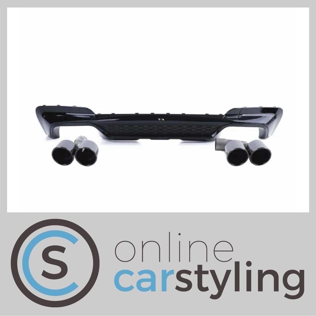 Achterbumper Diffuser BMW X3 G01 Glossy Black, Ophalen of Verzenden, -, -, -