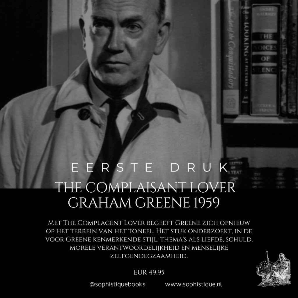 Eerste druk The complaisant lover Graham Greene 1959, Ophalen of Verzenden, Zo goed als nieuw