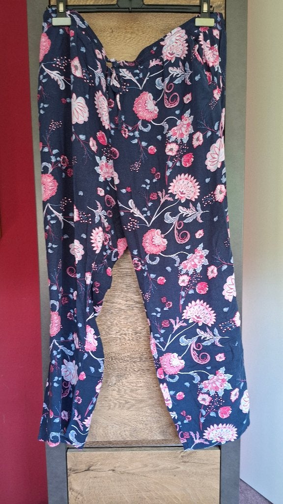 Dames broek - maat 48  - donkerblauw, Kleding | Dames, Meerkleurig, Maat 46/48 (XL) of groter, Ophalen of Verzenden, Lang