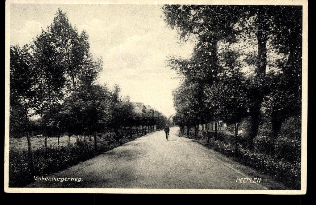 Heerlen (L.), Valkenburgerweg, gelopen 1931, Verzenden, 1920 tot 1940, Gelopen, Limburg