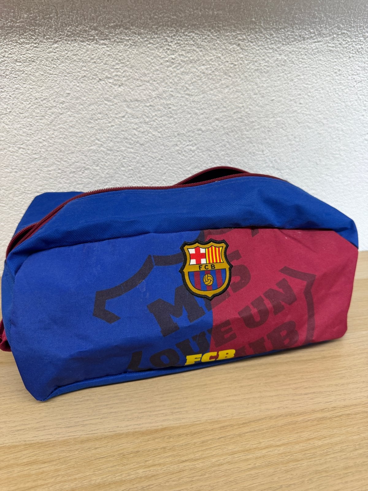 FC Barcelona schoenentas - Gebruikt, goede staat, Ophalen of Verzenden, Gebruikt, Clubaccessoires