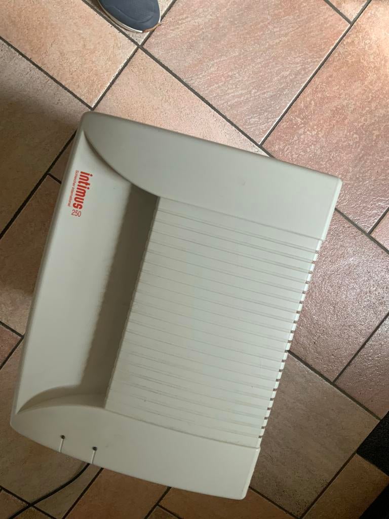 Intimus 250 papiervernietiger, Ophalen, Gebruikt