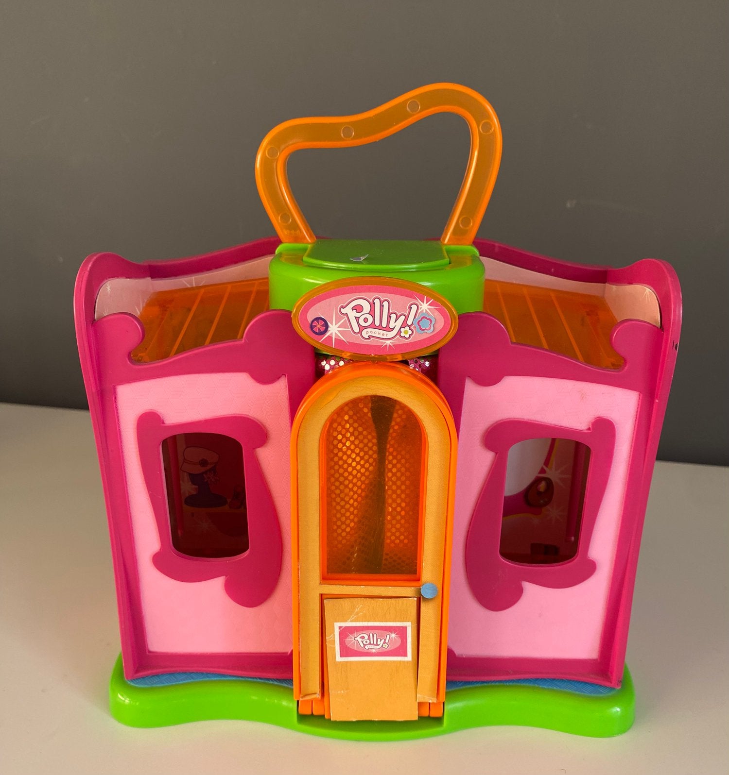 Polly Pocket Fabulous Fashion Runaway Traval Doll House 2004, Ophalen of Verzenden, Gebruikt, Speelset