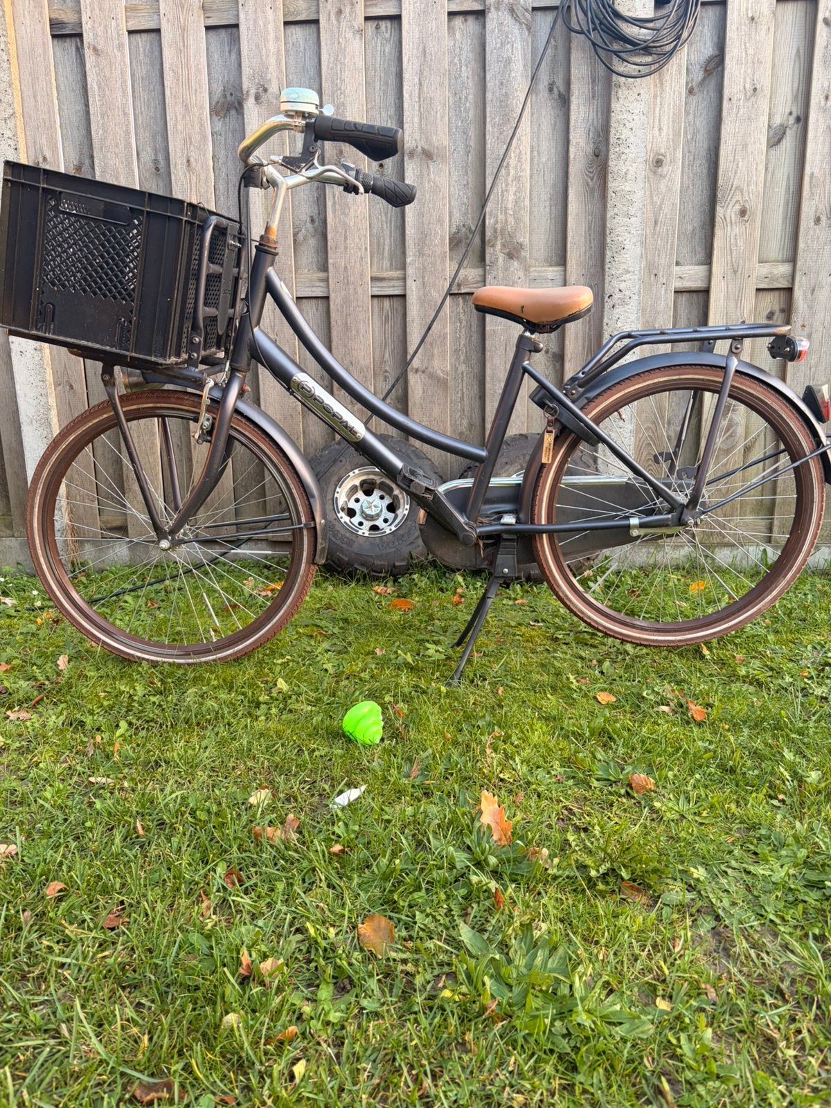 Popal meisjesfiets, Ophalen, Terugtraprem, Versnellingen, Gebruikt