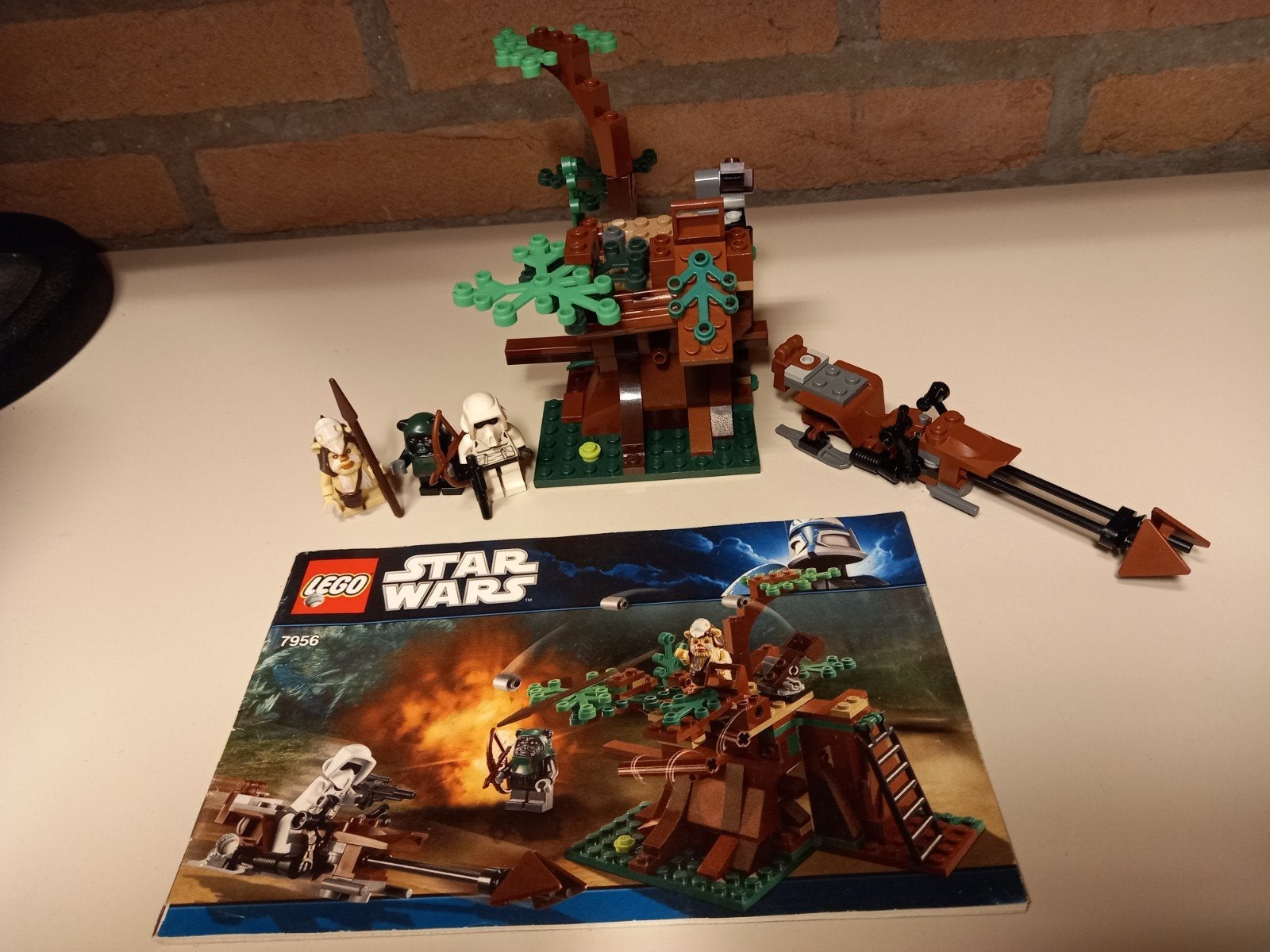 Lego Star Wars 7956 Ewok Attack, Gebruikt, Star Wars, Lego, Ophalen of Verzenden