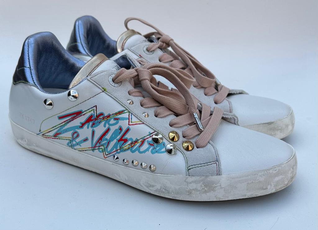 Zadig & Voltaire sneakers maat 40, Zadig & Voltaire, Verzenden, Wit, Sneakers of Gympen