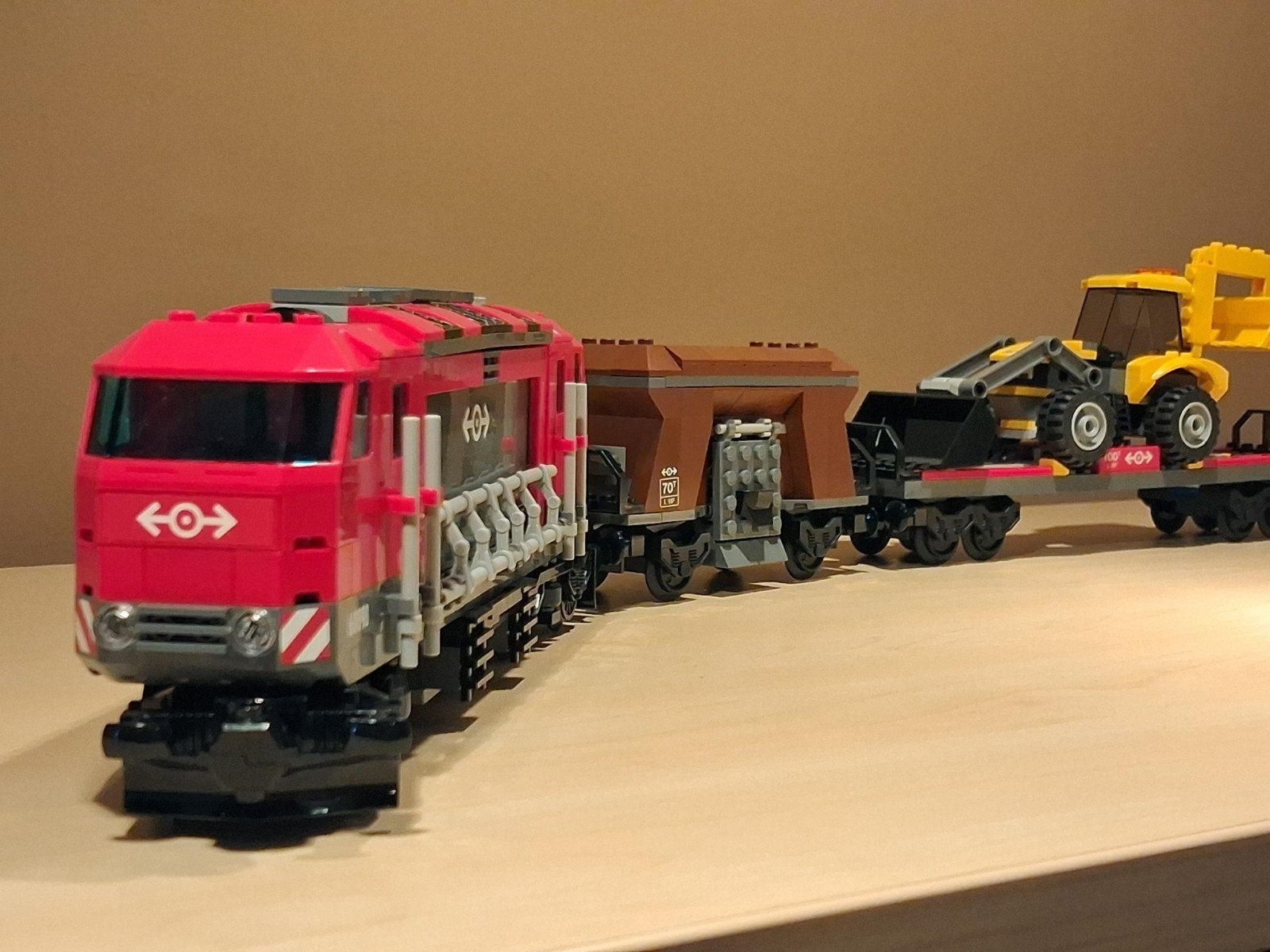 LEGO City Vrachttrein 60098 met afstandsbediening, City, Lego, Compleet, Ophalen of Verzenden