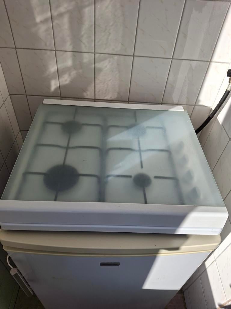 Gaskookplaat 4 kookzones, Ophalen, Gebruikt, 4 kookzones, Gas