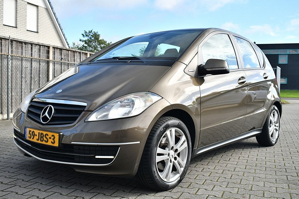 Mercedes-benz A-klasse A 150 BlueEFF 5DR | Airco | LM Velgen, Beige, Bruin, 49 €/maand, Origineel Nederlands