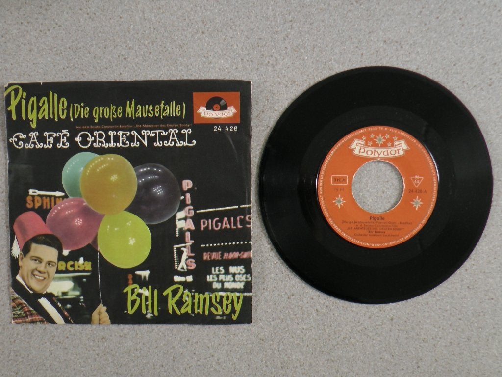 Bill Ramsey - Pigalle VINYL SINGLE, Gebruikt, 7 inch, Pop, Fotohoes