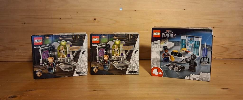3x Nieuw LEGO Marvel & Black Panther sets (76253 & 76212), Ongeopend/sealed, Marvel, Lego, Nieuw