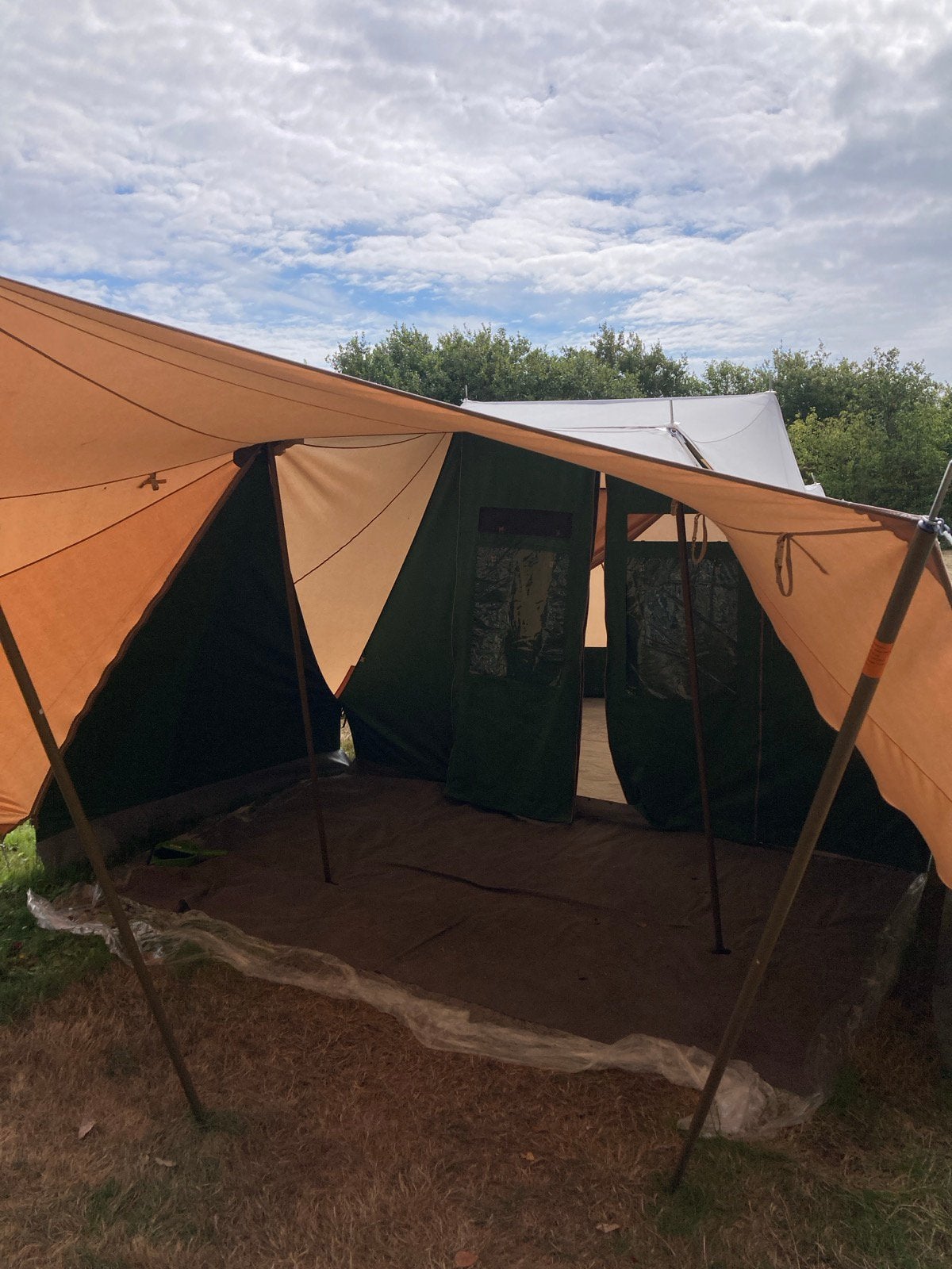 De Waard tent Papegaaiduiker, Caravans en Kamperen, Ophalen, Gebruikt, Tot en met 3