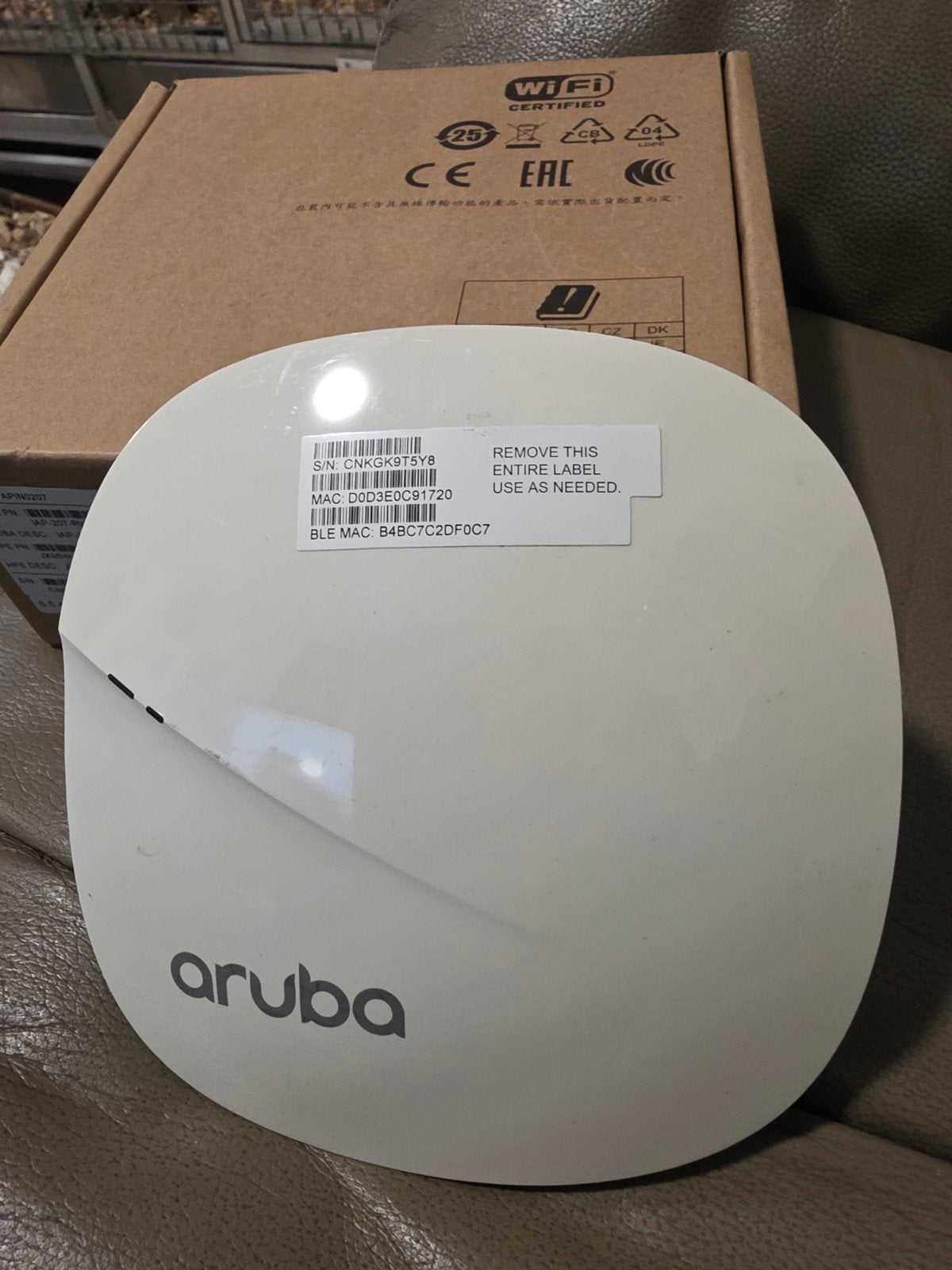 Aruba WiFi Access Point HPE APIN0303, Ophalen, Nieuw, Router, Aruba