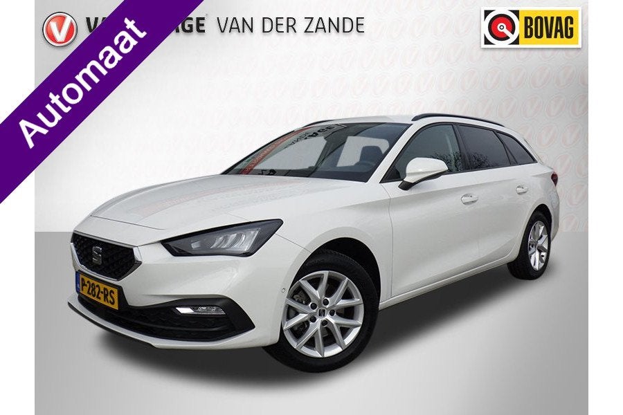 SEAT Leon Sportstourer 1.0 eTSI Hybrid Style Business Intens, Auto's, Seat, Bedrijf, Te koop, Leon, ABS, Achteruitrijcamera, Adaptive Cruise Control