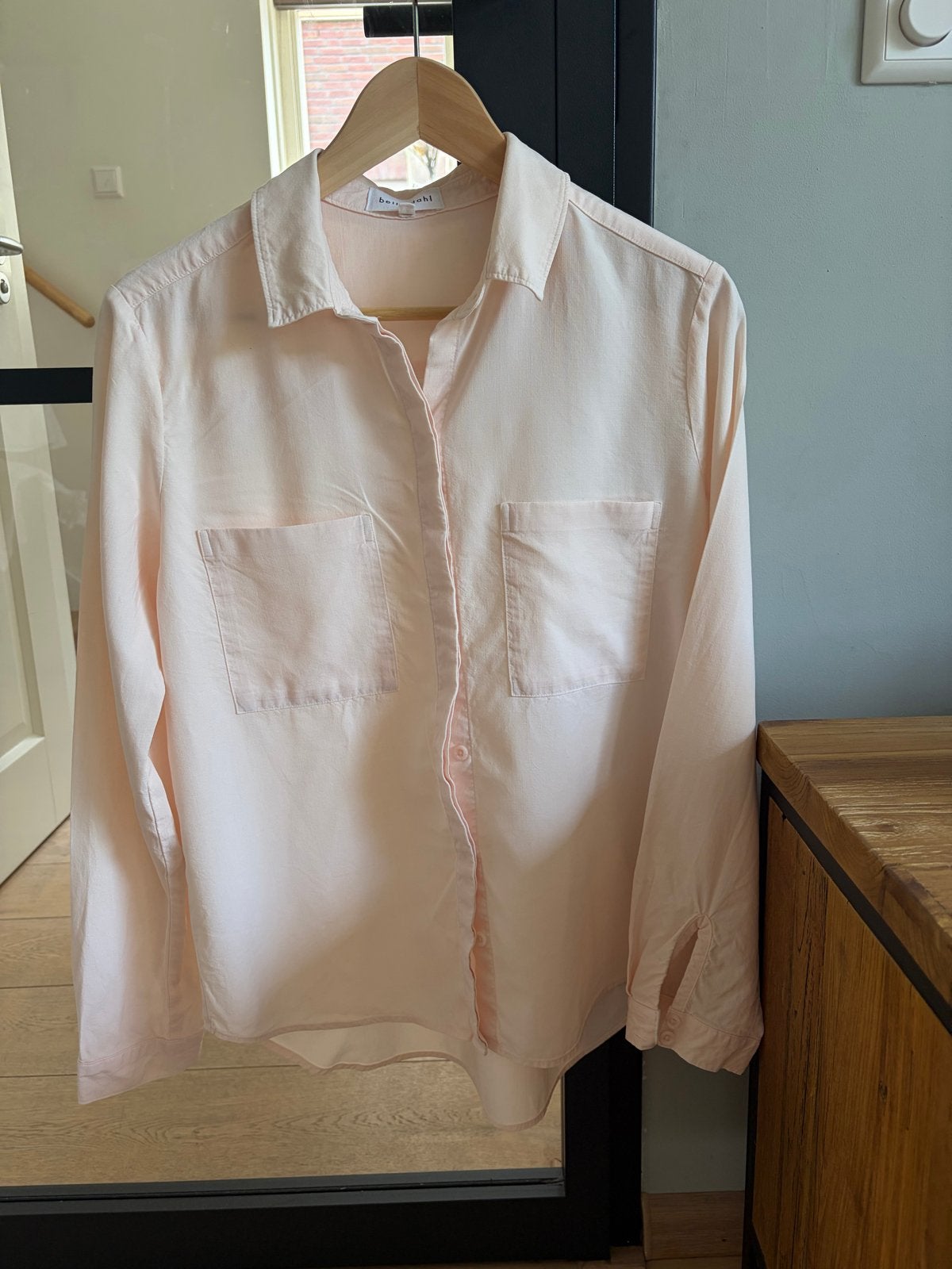 Bella Dahl Blouse - zalmroze Maat M, Ophalen of Verzenden, Zo goed als nieuw, Maat 38/40 (M), Roze