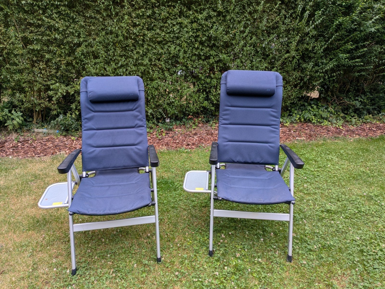 Human Nature Verona Campingstoel - gerecycled PET, 7 standen, Caravans en Kamperen, Kampeermeubelen, Ophalen, Zo goed als nieuw