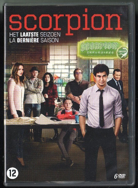 Scorpion seizoen 4, het laatste seizoen. DVD., Gebruikt, Inclusief doosje, Nederlands, Ophalen of Verzenden