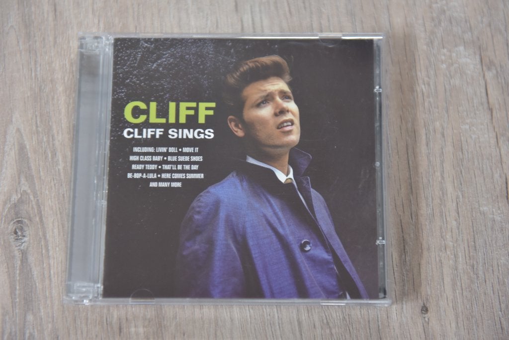 CLIFF RICHARD -- CLIFF SINGS  2CDbox + BONUS TRACKS, Boxset, Inclusief doosje, Zo goed als nieuw, Verzenden