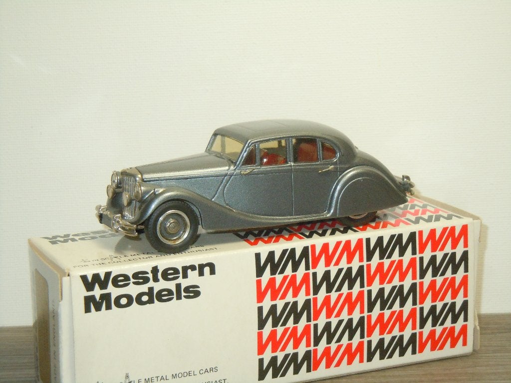 Jaguar MK V Saloon - Western Models WMS41 - 1:43 in Box, Overige merken, Auto, Verzenden, Onbekend