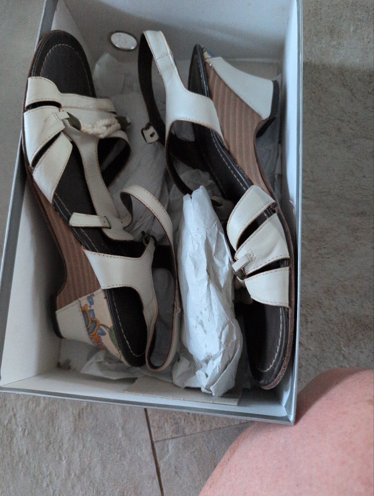 Lea Foscati Sandalen met sleehak - Maat 39, Ophalen of Verzenden