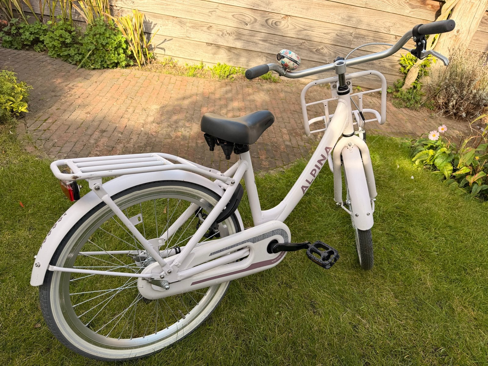 Foto 5 van Alpina kinderfiets 22” met voordrager en bagagedrager