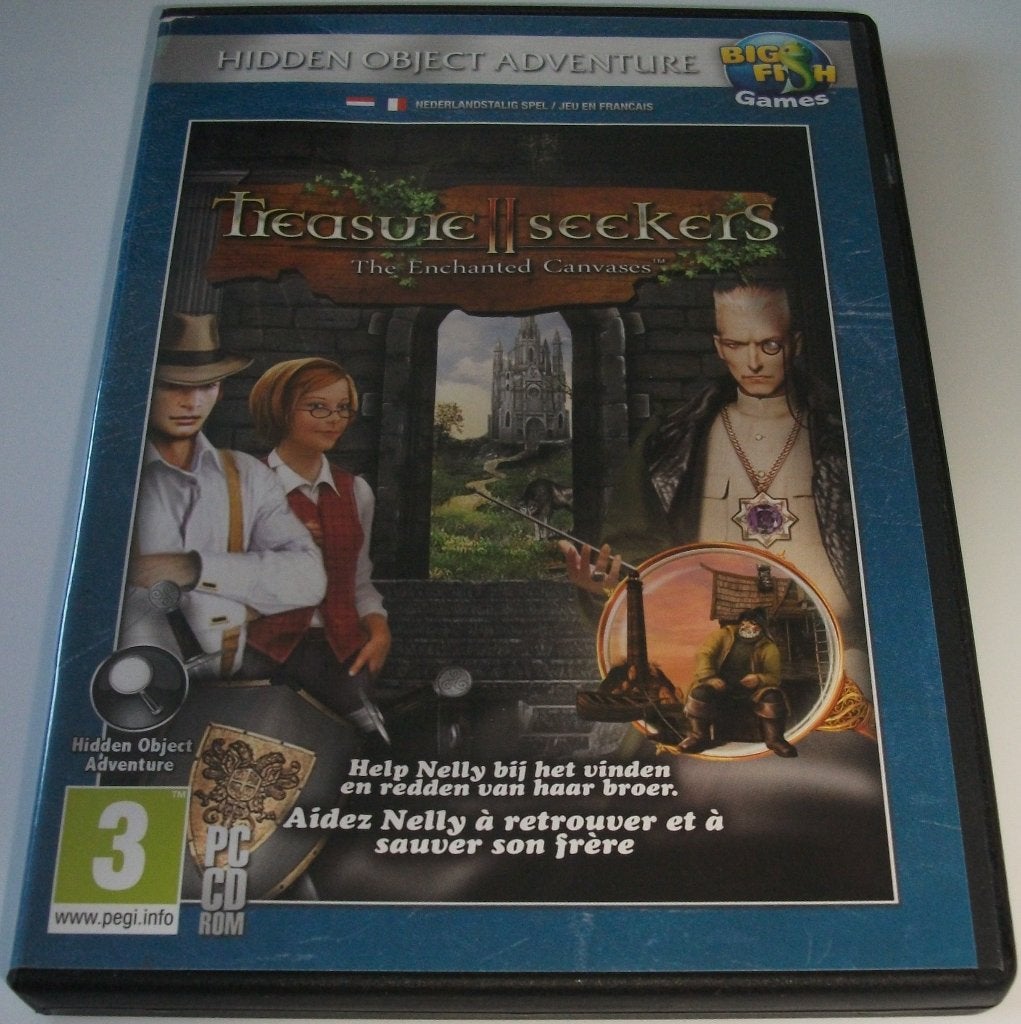 PC Game *** TREASURE SEEKERS II *** The Enchanted Canvases, Puzzel en Educatief, 1 speler, Ophalen of Verzenden, Zo goed als nieuw