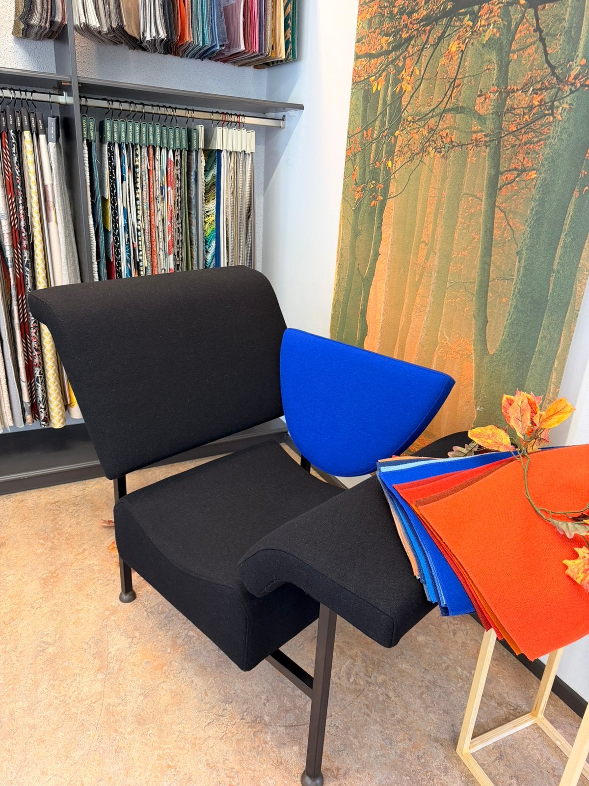 Pastoe 'Groeten uit Holland' fauteuil, Ophalen, Meerkleurig, Textiel, Stoel