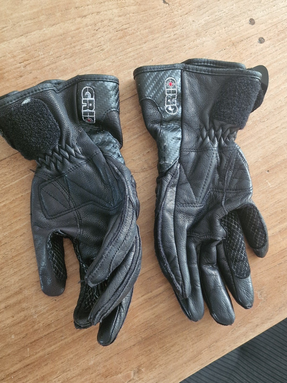 Zwarte motorhandschoenen - merk Grip maat S, Grip, Dames, Ophalen of Verzenden, Handschoenen