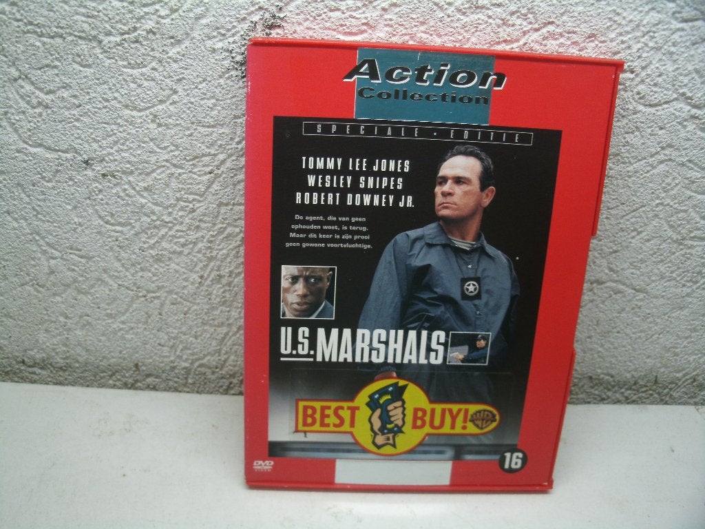 dvd 277b u.s.marshals, Alle leeftijden, Ophalen of Verzenden, Zo goed als nieuw, Overige gebieden