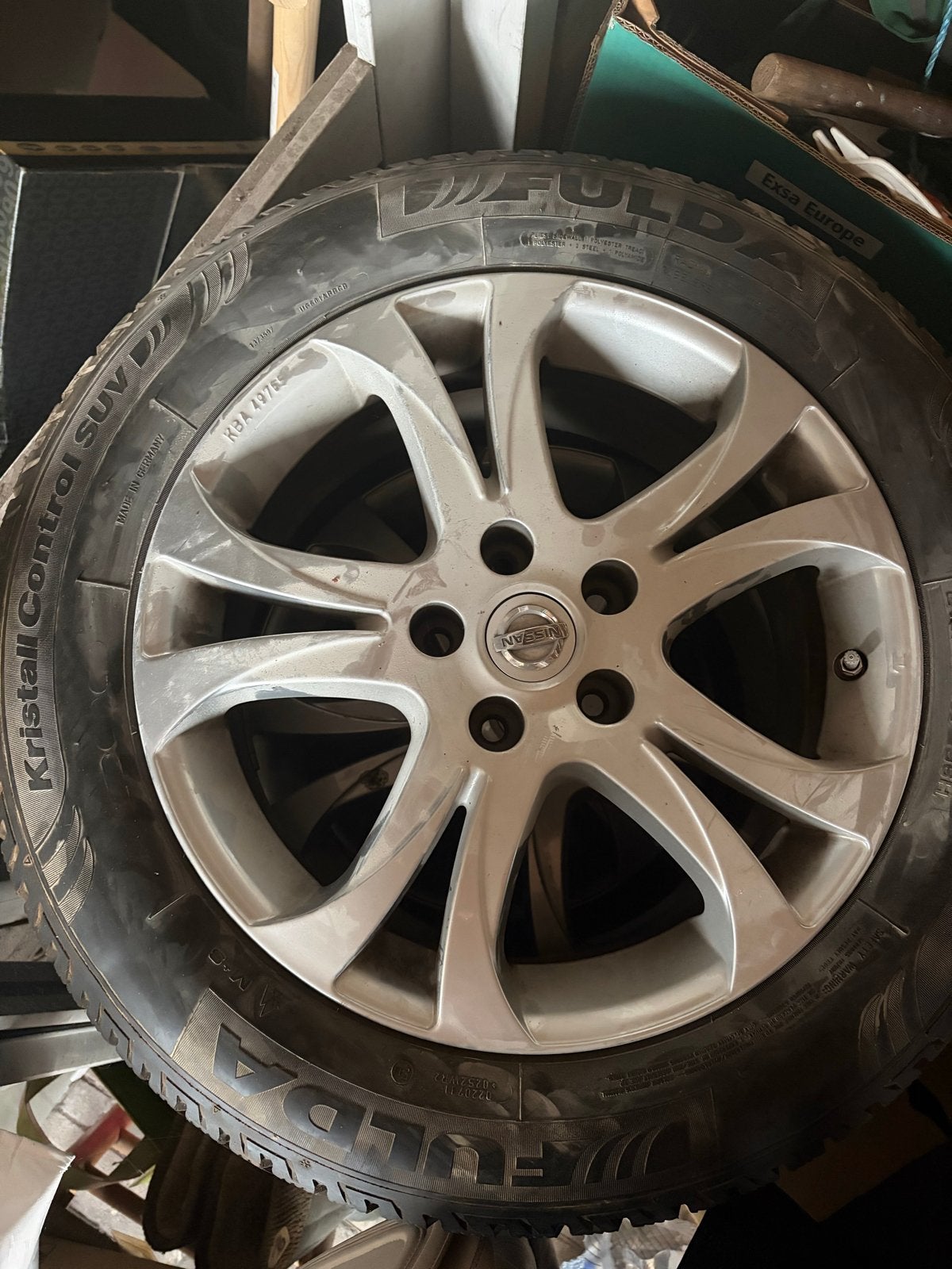 Winterbanden Nissan X-Trail 17 inch Fulda Kristal Control, Ophalen, Zo goed als nieuw