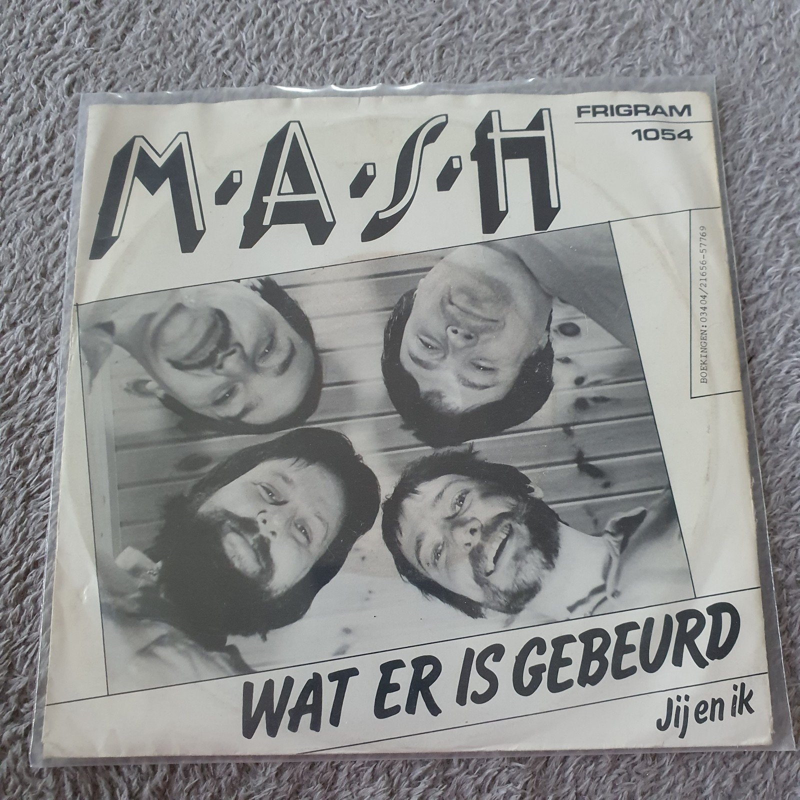 M.A.S.H - Wat er is gebeurd  / Jij en ik (zeer zeldzaam), Ophalen of Verzenden, Gebruikt, Overige formaten, Levenslied of Smartlap