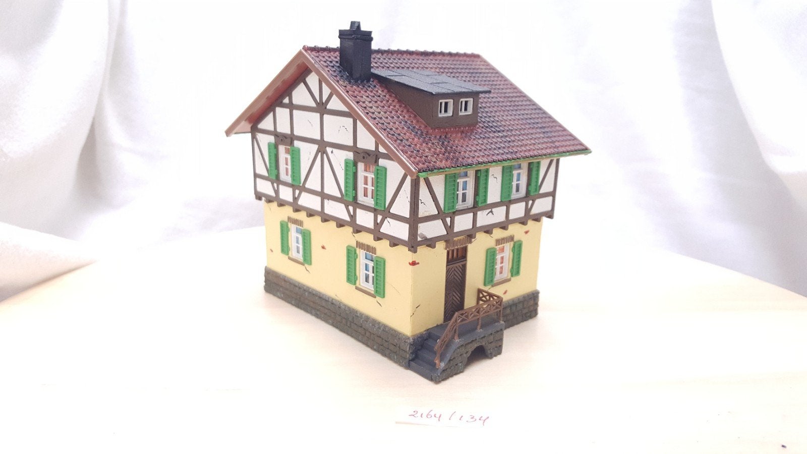Vau-pe Ho 8155 Boerderijwoning in vakwerk stijl 1983, Overige merken, Gelijkstroom of Wisselstroom, Brug, Tunnel of Gebouw, Ophalen of Verzenden