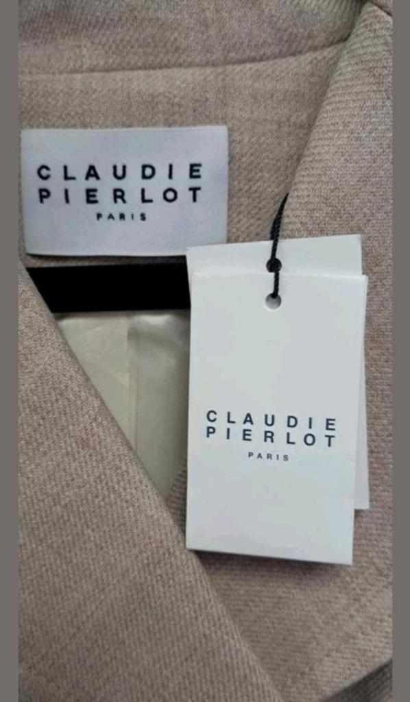 Claudie Pierlot Jas - Maat 36 (S) - Nieuw, Kleding | Dames, -, Beige, -, Claudie Pierlot