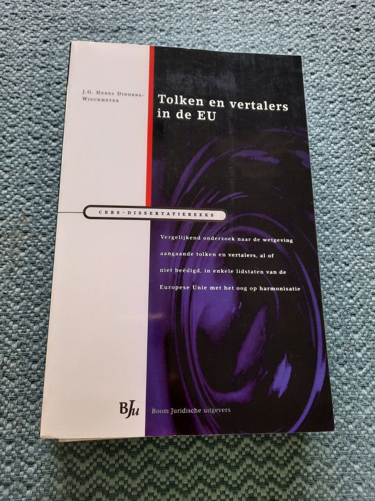 Tolken en vertalers in de EU - Heres Diddens (gesigneerd), Ophalen of Verzenden