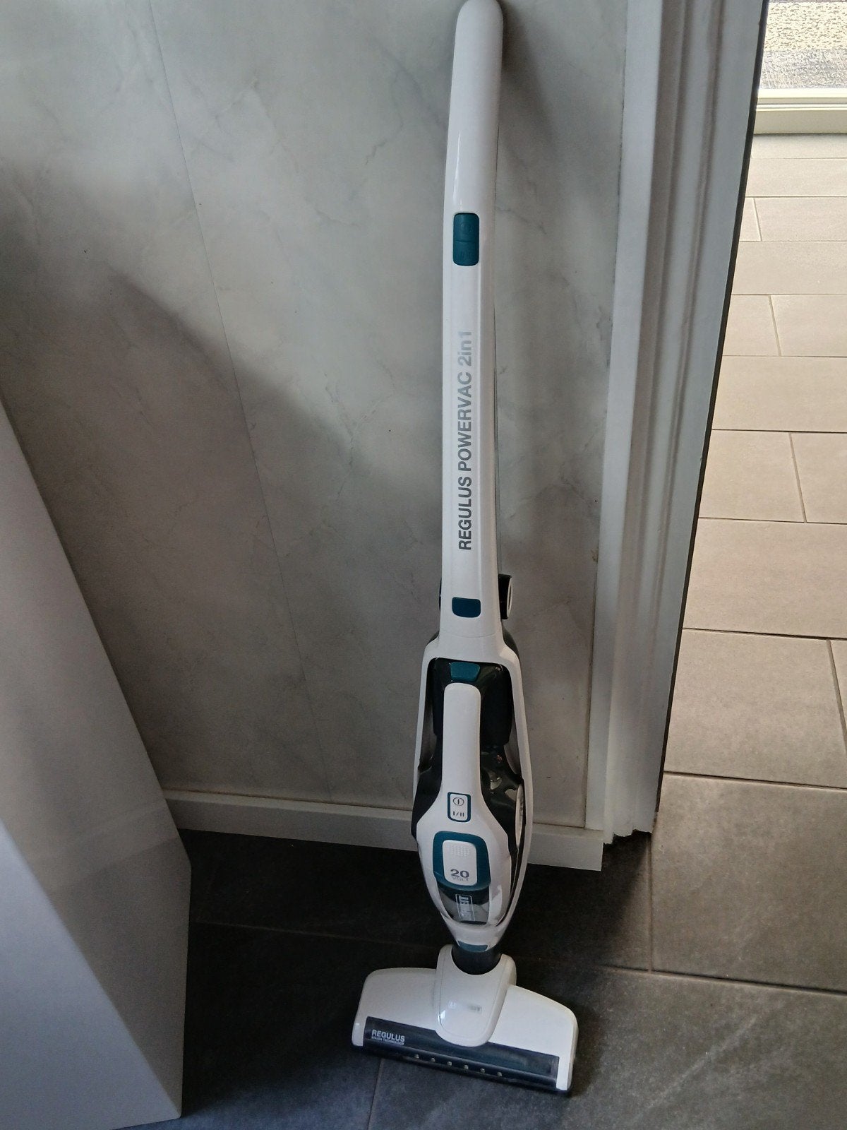 Leifheit Regulus PowerVac 2in1 Steelstofzuiger, Ophalen, Overige merken, Gebruikt, Draadloos