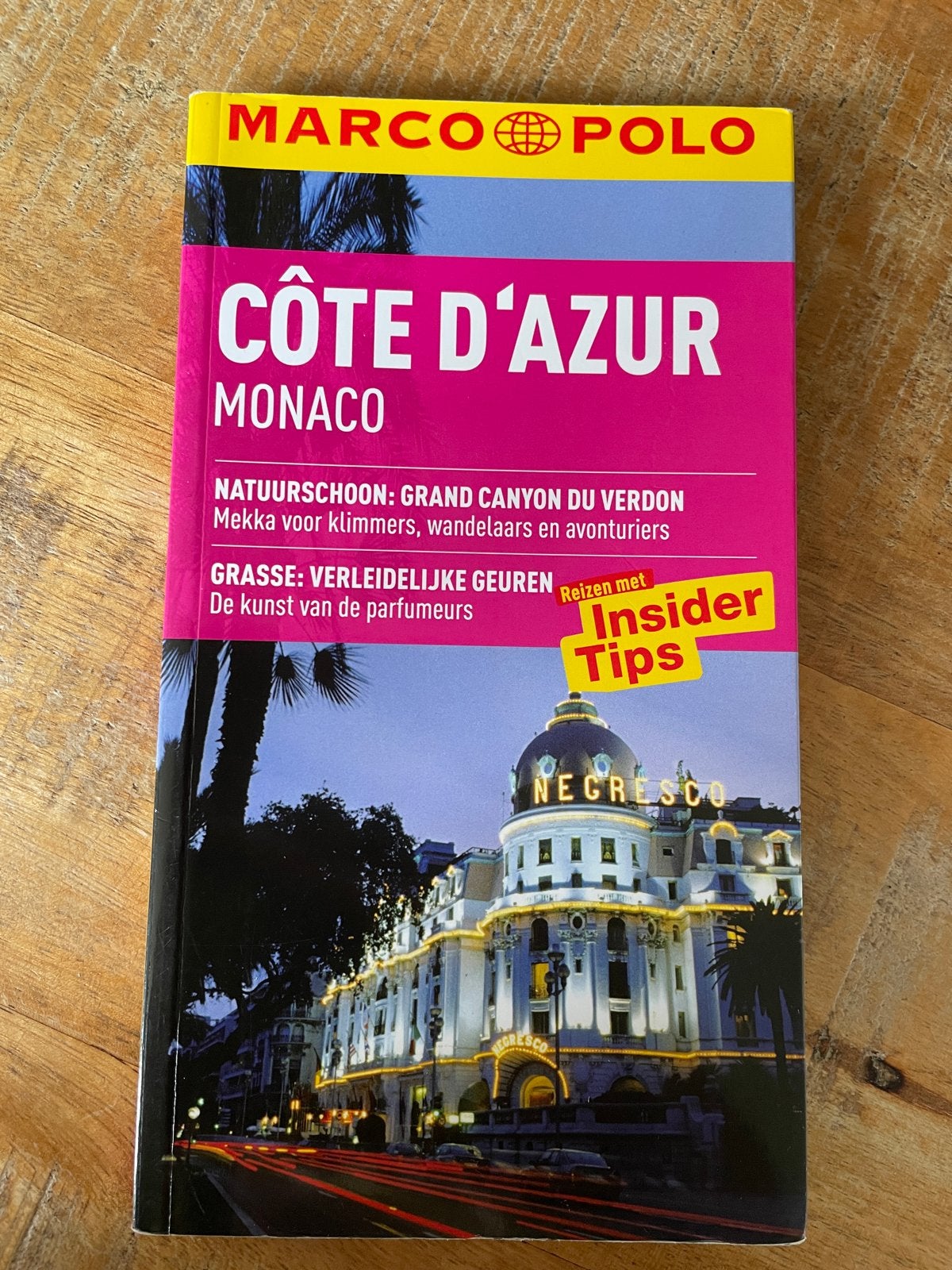Reisgids Côte D'Azur en Monaco, Boeken, Europa, Ophalen of Verzenden, Zo goed als nieuw, Reisgids of -boek