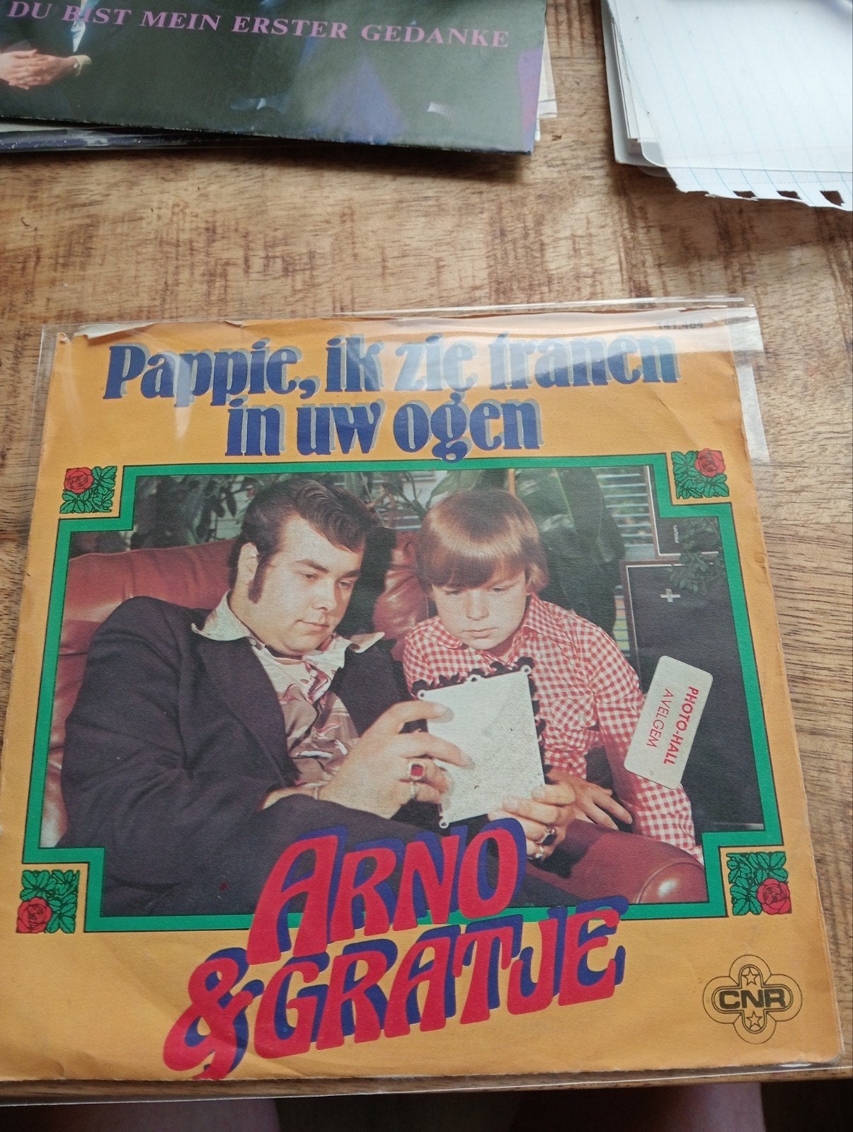 Arno & gradje - pappie ik zie tranen in uw ogen, Ophalen of Verzenden, Zo goed als nieuw, Overige formaten, Levenslied of Smartlap