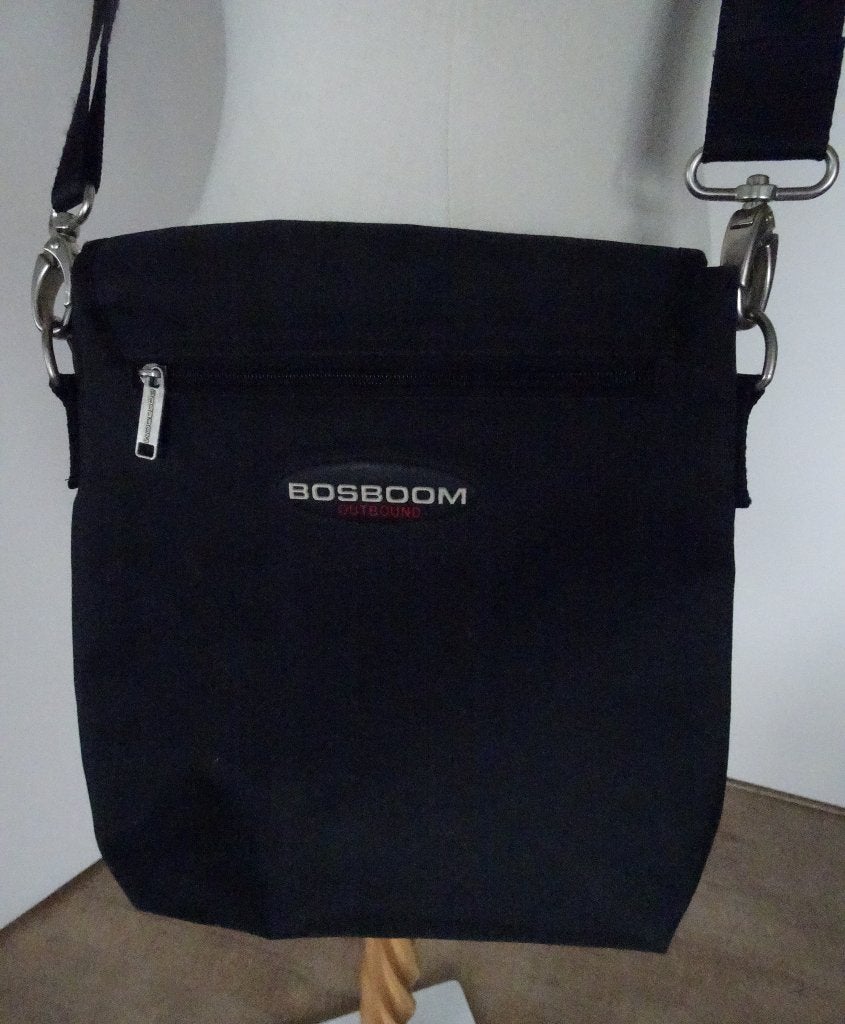 TAS VAN BOSBOOM, Ophalen of Verzenden, Zo goed als nieuw, Zwart, Schoudertasje