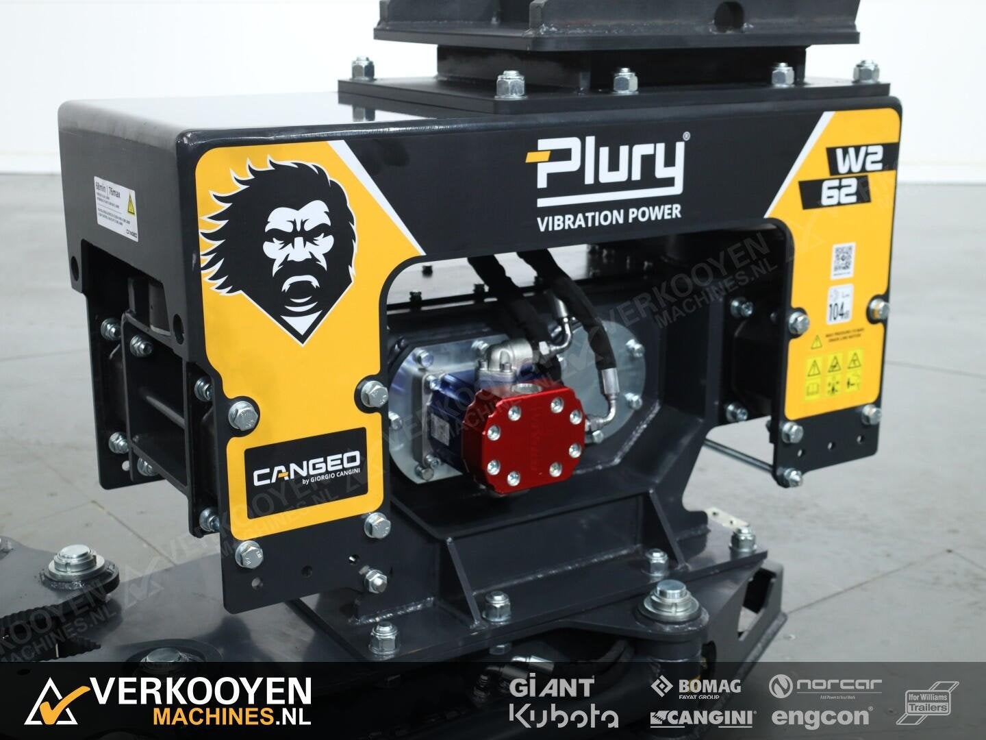 2026 Cangeo Plury W2 62 Trilblok met gripper CW10 (6-11t) VK