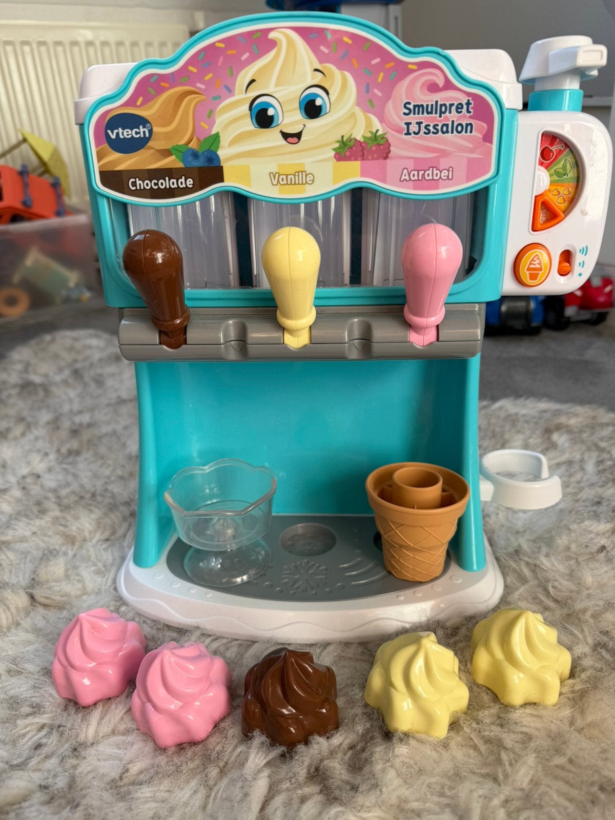Vtech smulpret ijssalon, Ophalen, Zo goed als nieuw