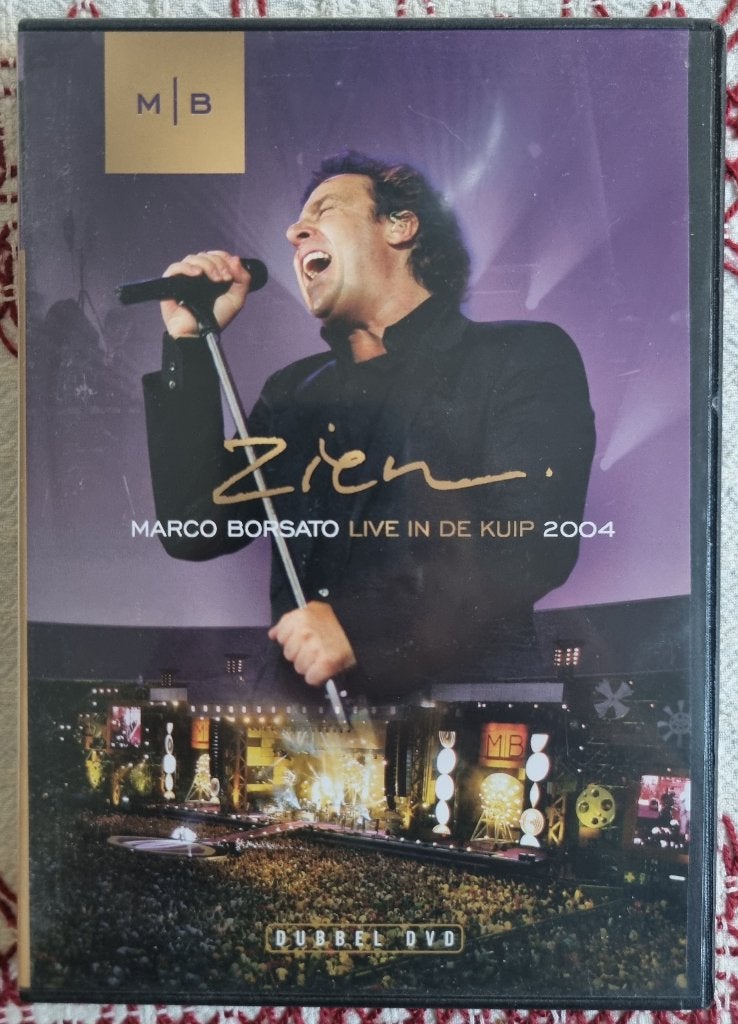 Marco Borsato - Zien - Live in de Kuip 2004, Alle leeftijden, Zo goed als nieuw, Concert, Ophalen of Verzenden