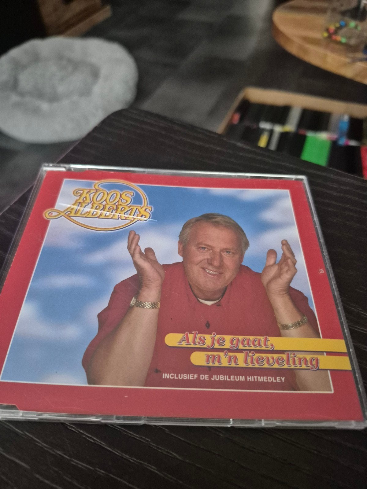 Koos Alberts - Als je gaat, m'n lieveling CD Single, Gebruikt, Ophalen of Verzenden, Levenslied of Smartlap, Single