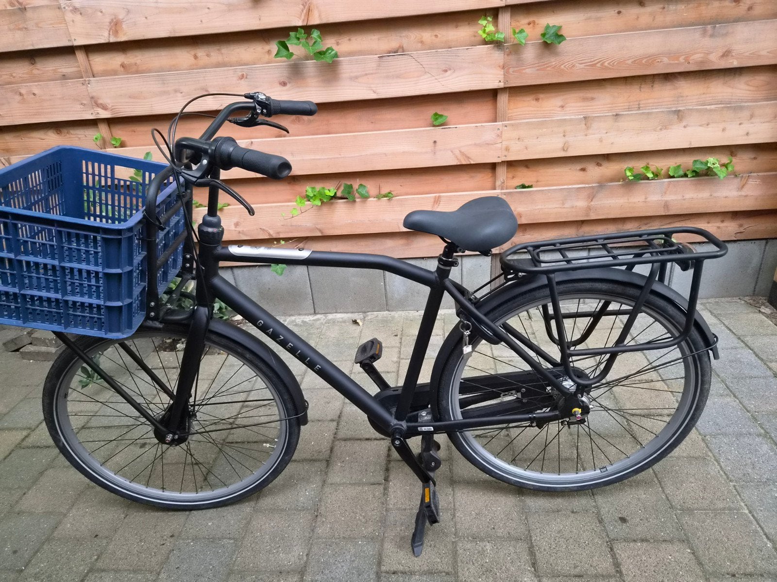 Gazelle heavy duty herenfiets, 2 jaar jong, Fietsen en Brommers, Fietsen | Heren | Herenfietsen, Ophalen, Versnellingen, Zo goed als nieuw