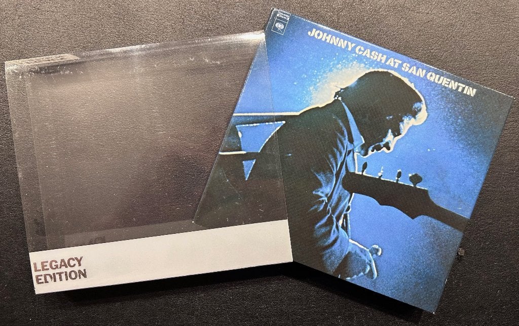 JOHNNY CASH - At San Quentin ( Deluxe 3CD set ), Boxset, Inclusief DVD, Ophalen of Verzenden, Zo goed als nieuw