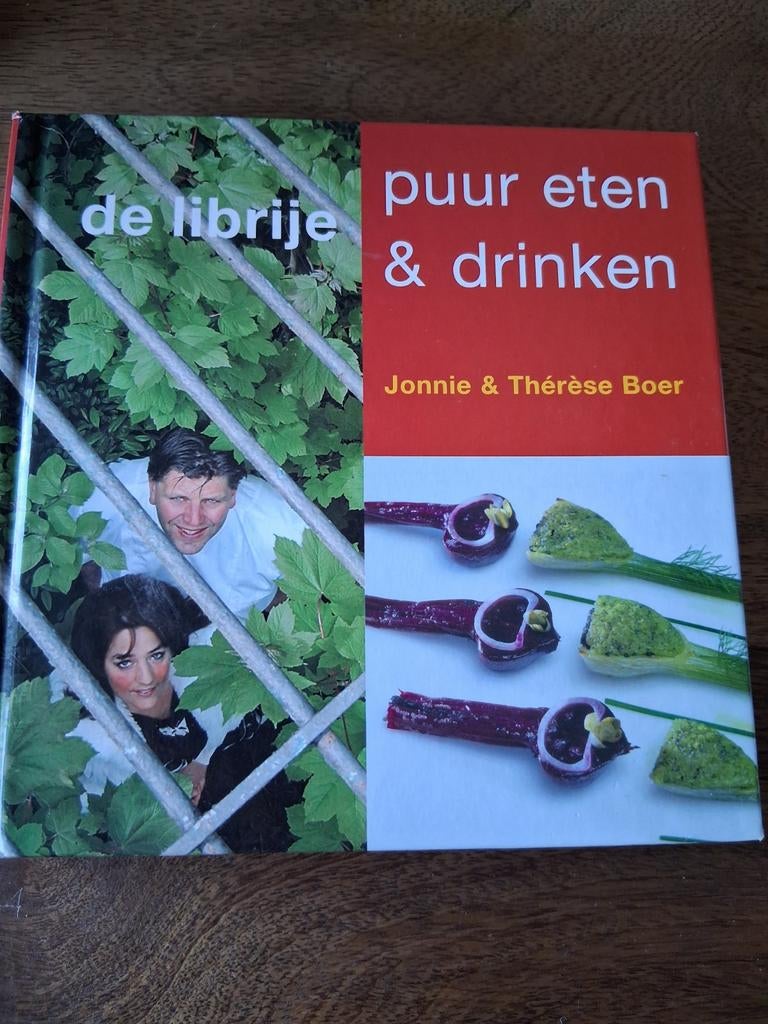 De Librije: Puur Eten & Drinken - Jonnie & Thérèse Boer, Hoofdgerechten, Ophalen of Verzenden, Zo goed als nieuw, Nederland en België