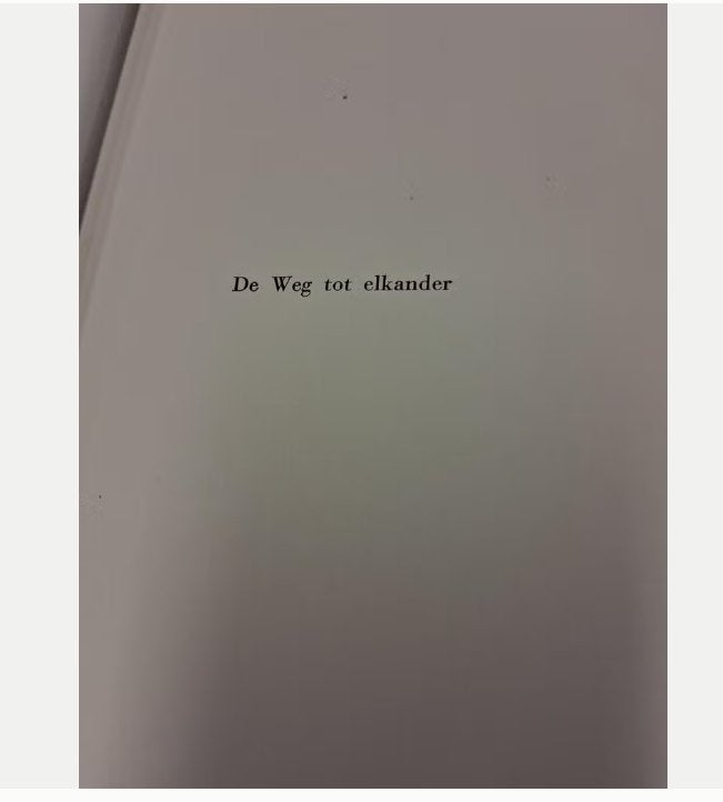 De Weg tot Elkander - Trygve Gulbranssen (Oud Boek), Boeken, Ophalen of Verzenden, Gelezen