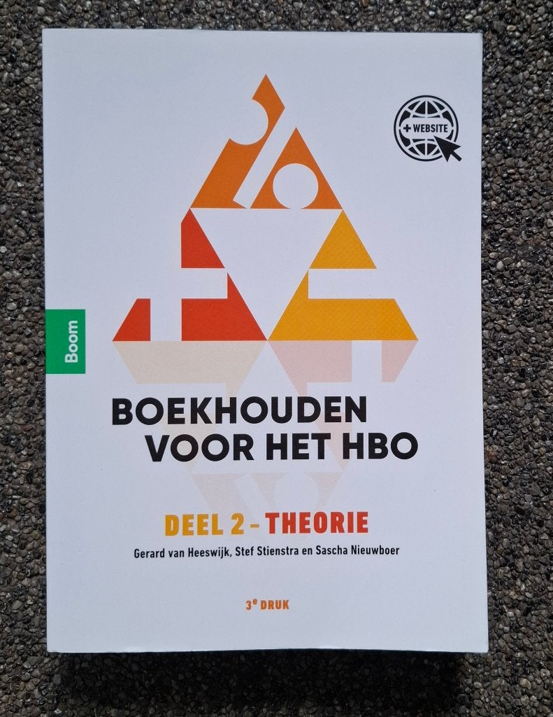 Boekhouden voor het hbo deel 2 theorie zgan, Boeken, Boom, Zo goed als nieuw, Beta, HBO