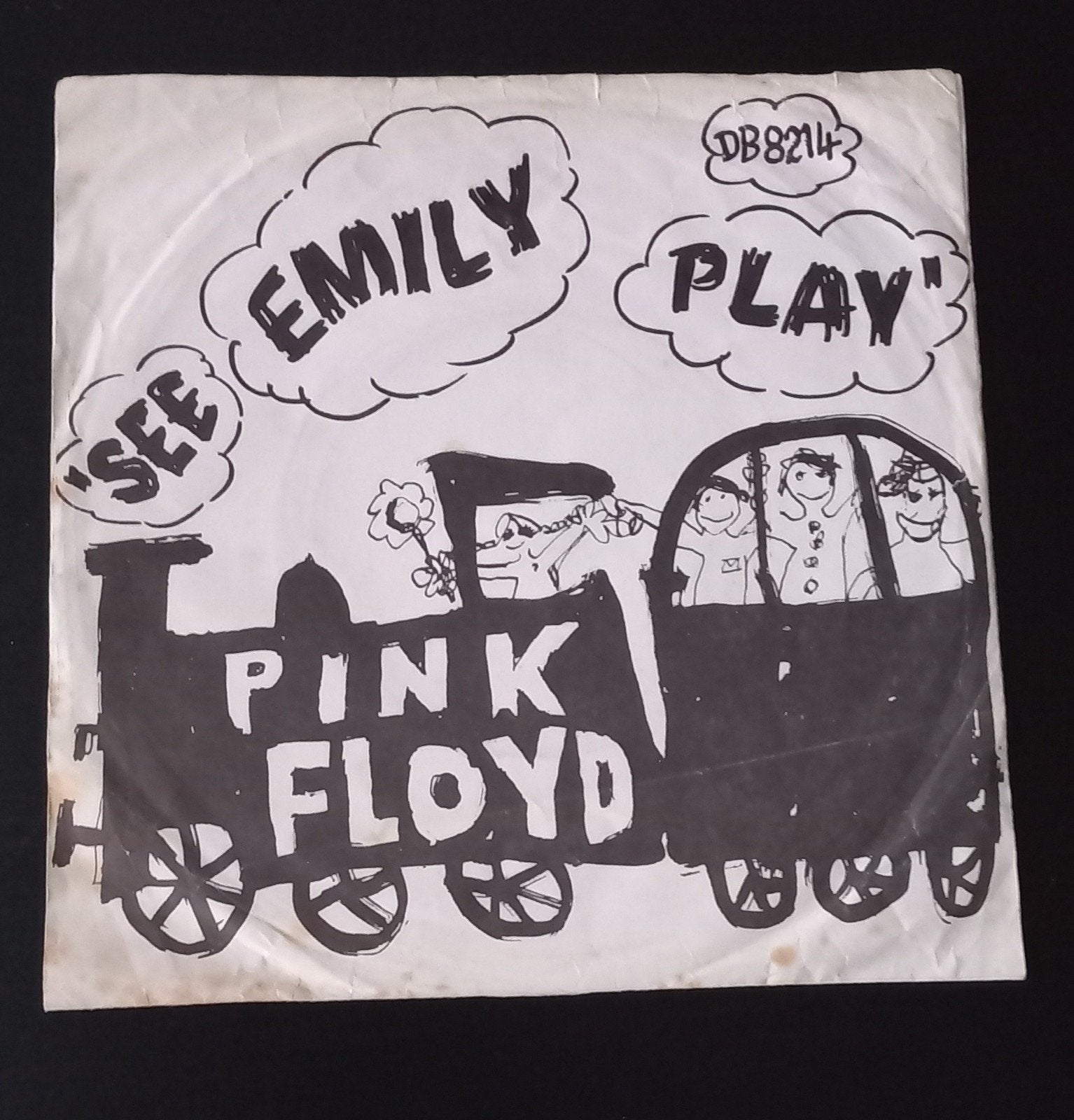 Pink Floyd See emily play 45 FH NL psych 1967, Gebruikt, Originele persing, 7 inch, Single